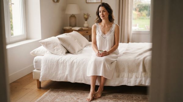 Découvrez la douceur de la nuisette en coton chez le chat