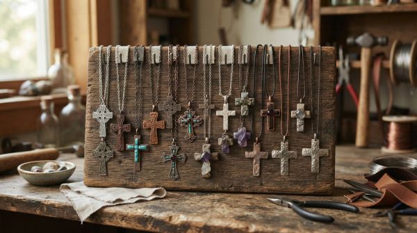 Découvrez notre collection de collier croix de qualité artisanale