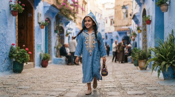Djellaba pour fillette : style moderne et abordable pour elles