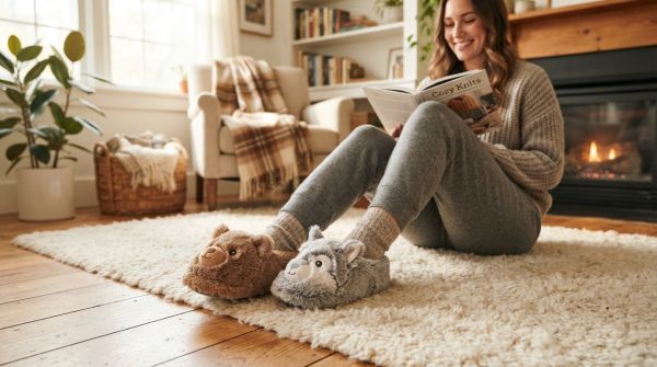 Le bonheur des pieds : découvrez les chaussons animaux !