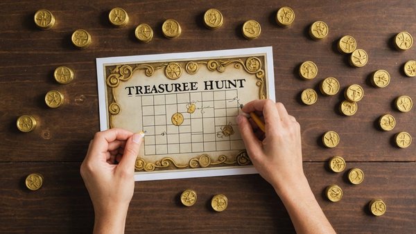 Chasse au trésor à imprimer : des jeux pour tous les âges